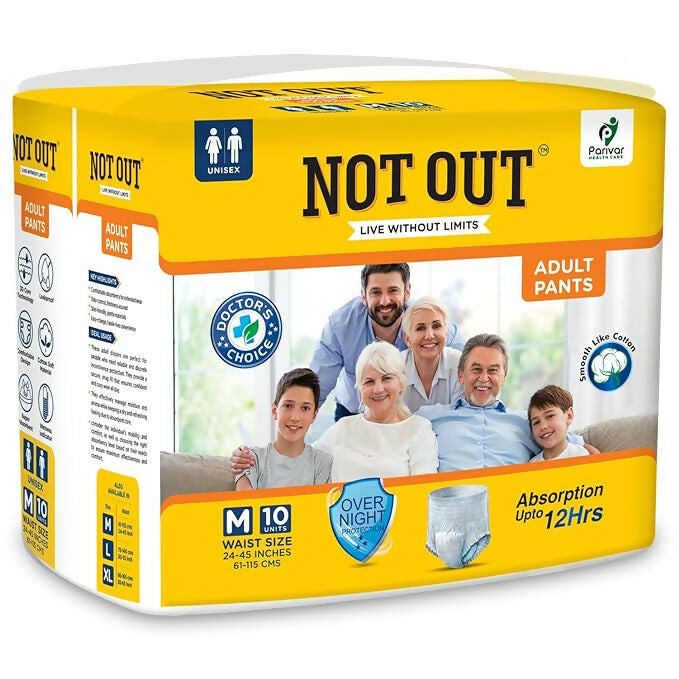 Adult Pull-Up Diaper Pants – 10-Hour Leak & Antibacterial Protection
