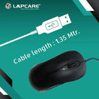 ALVENZA Lapcare L60 Wired Mouse – Reliable USB Connectivity