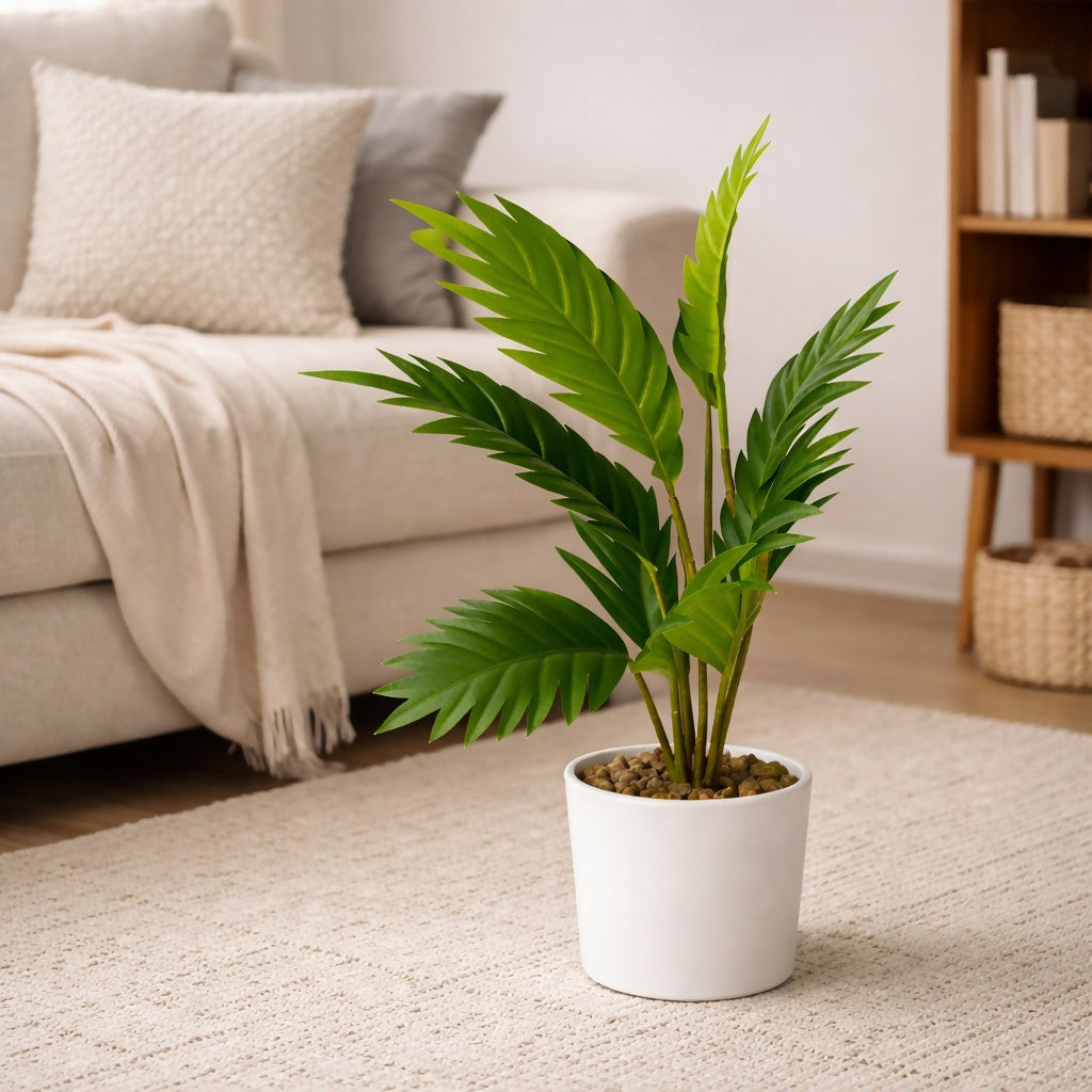 ALVENZA Artificial Palm Leaf Plant – Realistic Greenery for Modern Decor
