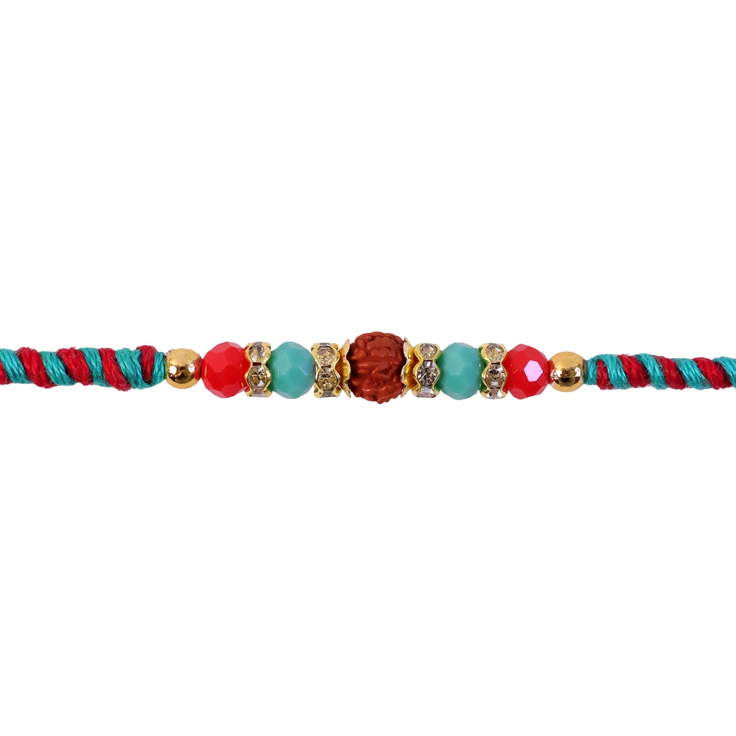ALVENZA Multicolor Kids Charm Rakhi with Bright Beads and Cheerful Raksha Bandhan Beauty