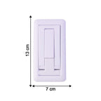 ALVENZA Foldable Plastic Mobile Phone Holder – Adjustable & Portable Stand