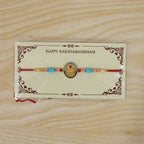 ALVENZA Lord Shivling Rakhi – Traditional Design with Soft Thread for Raksha Bandhan