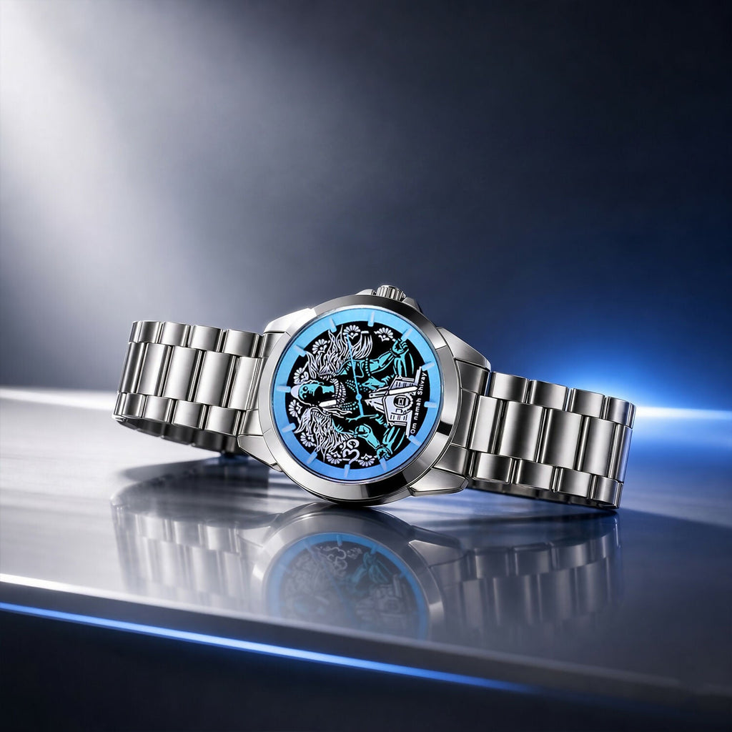 Mahadev Kedarnath Temple Analog Watch – Stylish devotional accessory