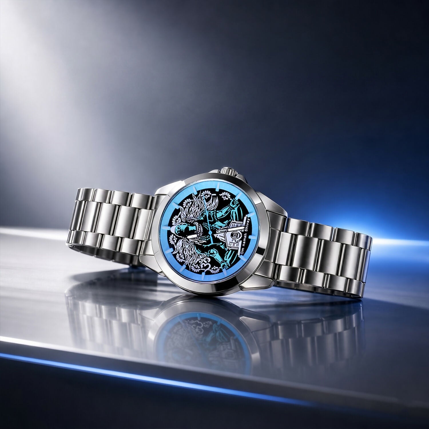Mahadev Kedarnath Temple Analog Watch – Stylish devotional accessory