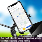 ALVENZA Metal Bike Phone Holder – Rear View Mirror Mount | PHOBIA