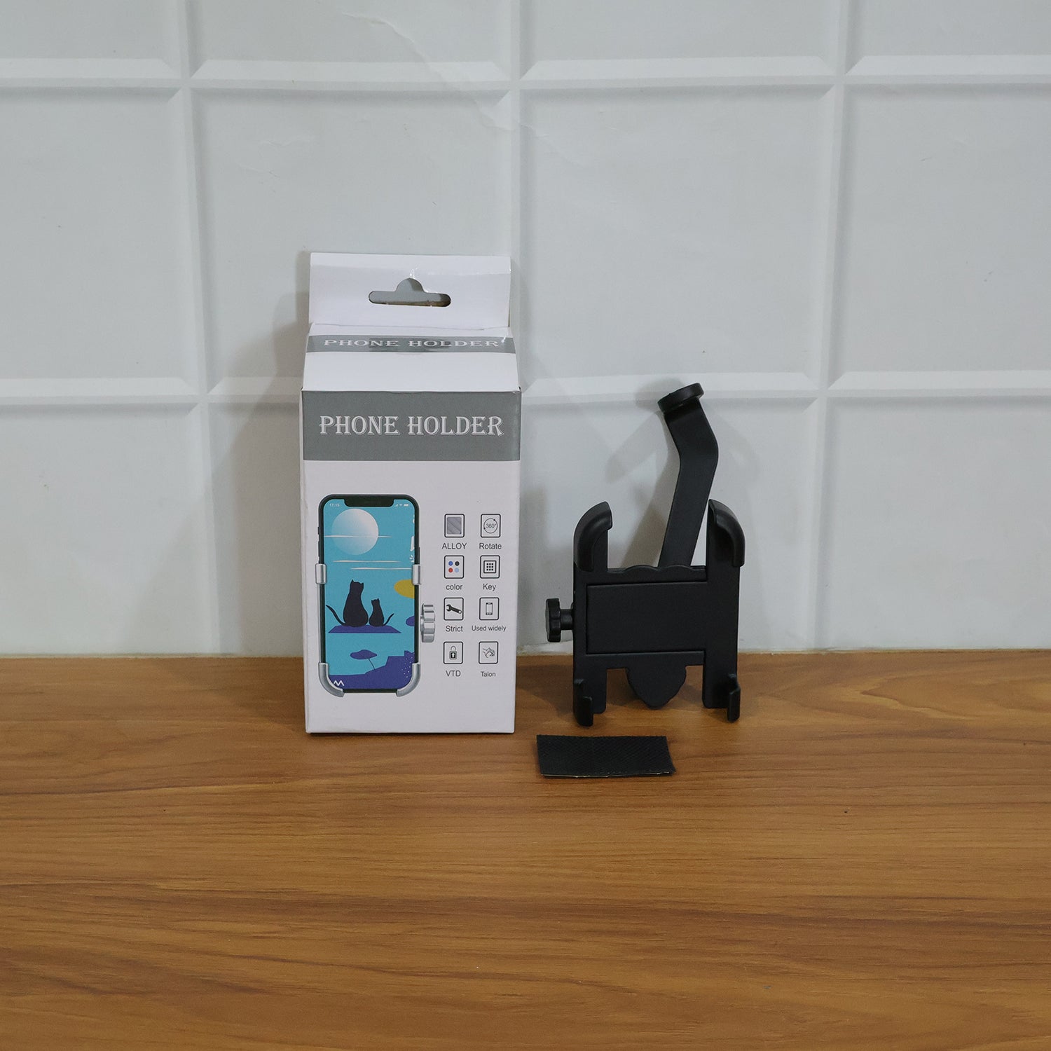 ALVENZA Metal Bike Phone Holder – Rear View Mirror Mount | PHOBIA