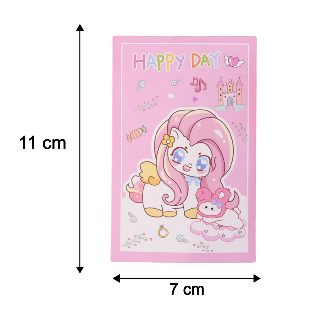 Cartoon Stationery Gift Set Complete Kids School Supplies with Unicorn Design - Detail View 6