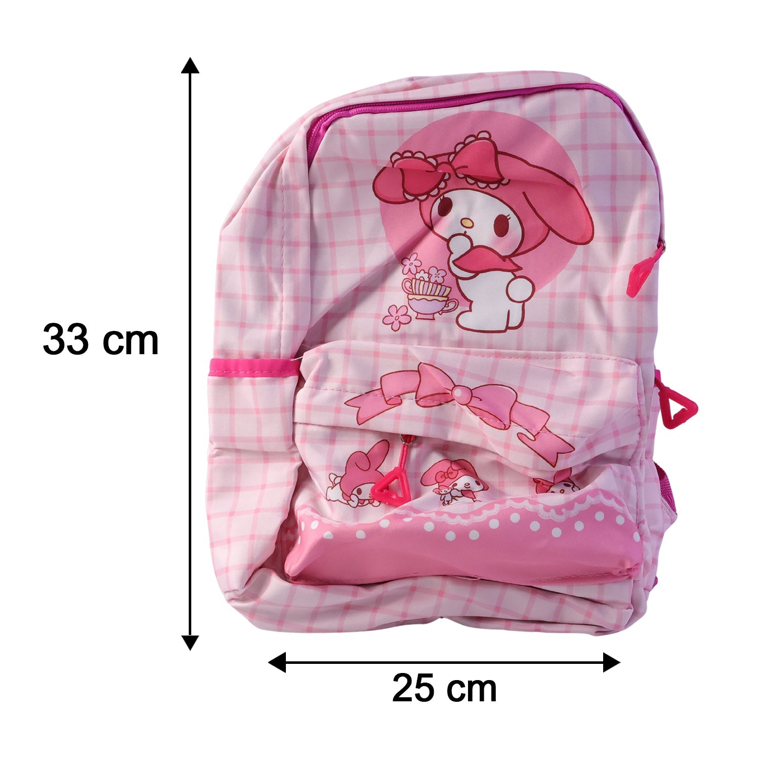 ALVENZA Kids Backpack – Adorable My Melody Design with Bow & Bunny