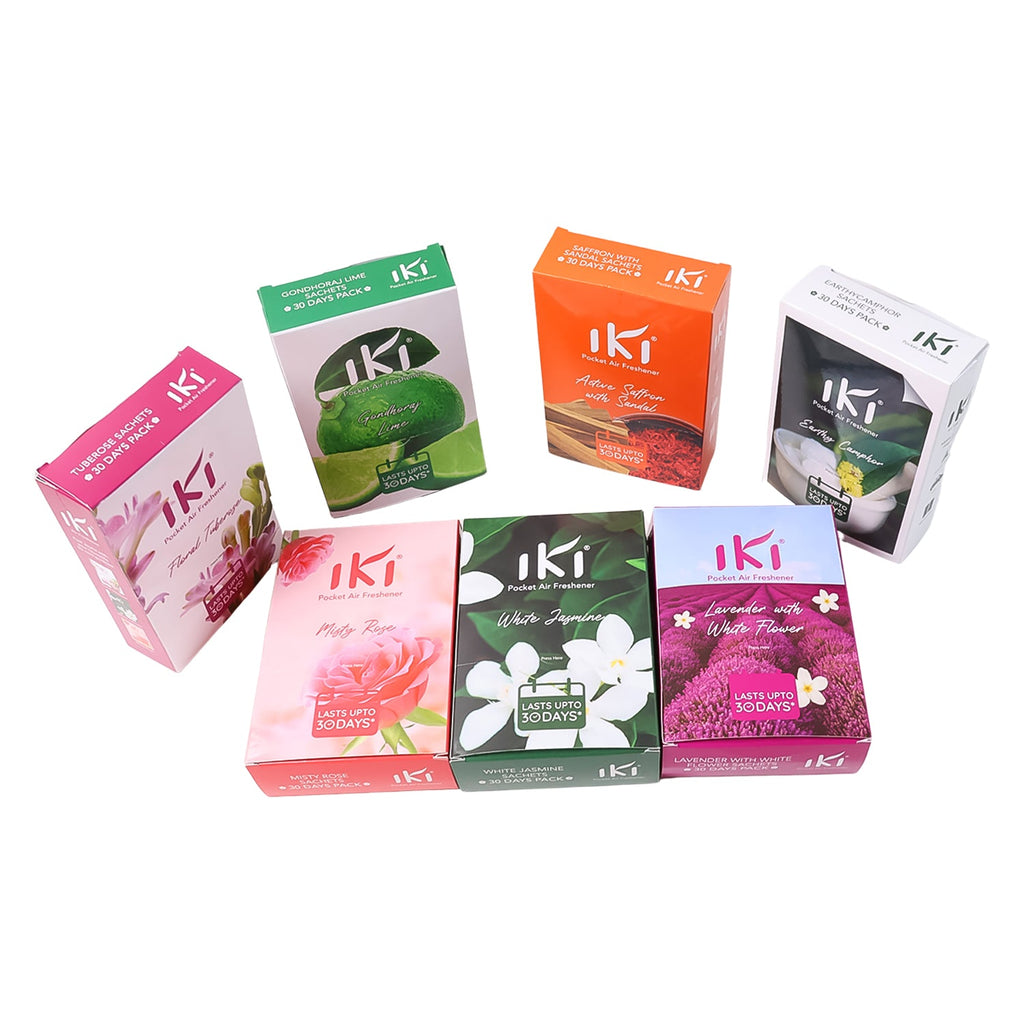Pocket Air Freshener Mix 6 Assorted Long-Lasting Scents - Detail View 6