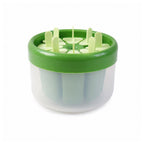 Plastic Ice Candy Popsicle Maker 8 Molds for Homemade Treats - Back View