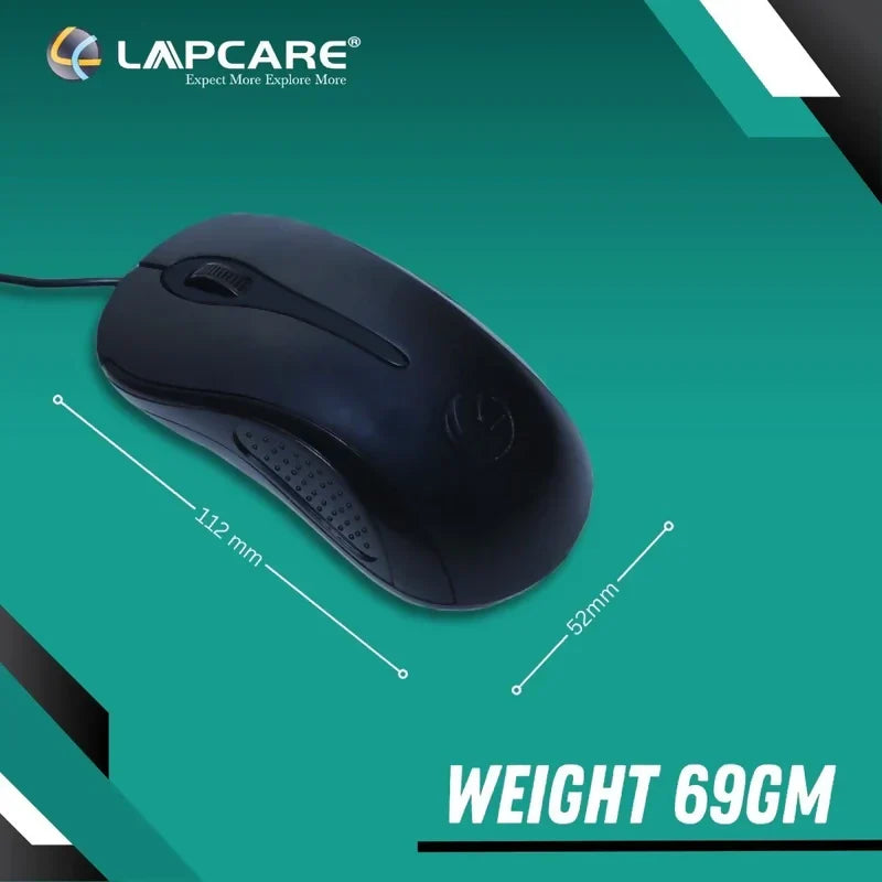 ALVENZA Lapcare L60 Wired Mouse – Reliable USB Connectivity
