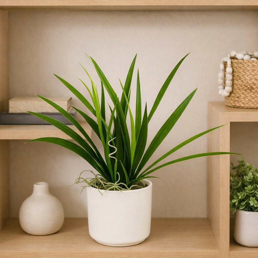 ALVENZA Artificial Indoor Tabletop Plant – Realistic and Maintenance-Free