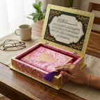 ALVENZA Luxury Velvet Quran Box – Elegant Storage & Prayer Organizer