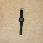 Minimal Black Square Dial Luxury Watch – Elegant & Modern Design