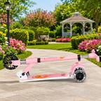 ALVENZA KIXY Glow 3 Wheel Foldable Kids Scooter with LED Wheels, Folding Mechanism & Adjustable Handlebar