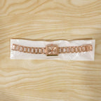 Rose Gold Square Dial Watch – Elegant & Stylish for Women