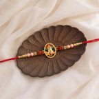 ALVENZA Traditional Ganesha Rakhi – Elegant spiritual festival accessory