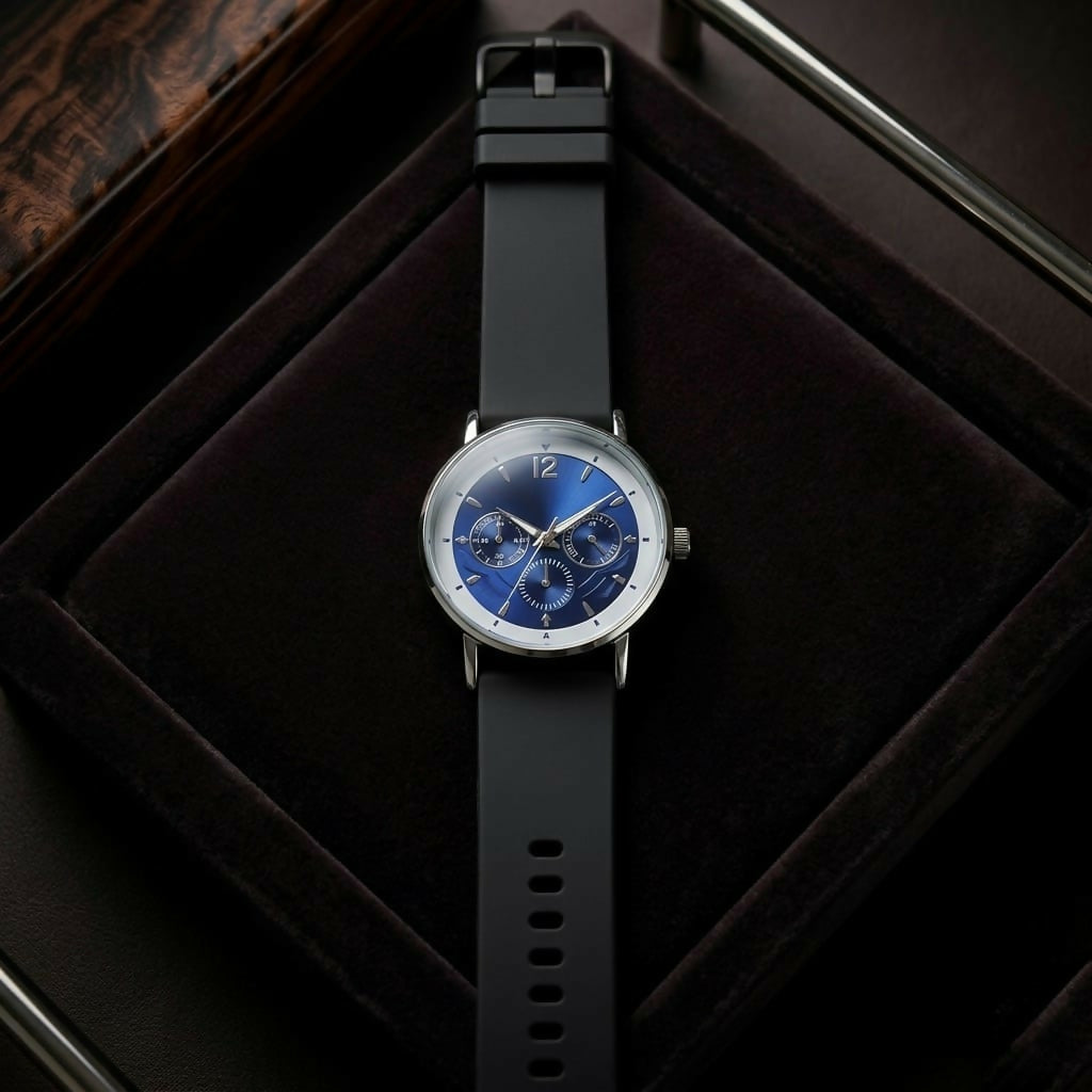Men's Elegant Chronograph Watch – Stylish & Durable Timepiece