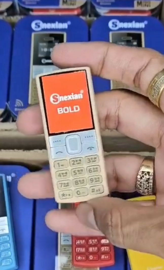 ALVENZA Mini Mobile 150 Snexian – Dual SIM, Long Battery Phone