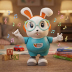 ALVENZA Swing Rabbit Musical Toy – Light-Up Ears & Interactive Play