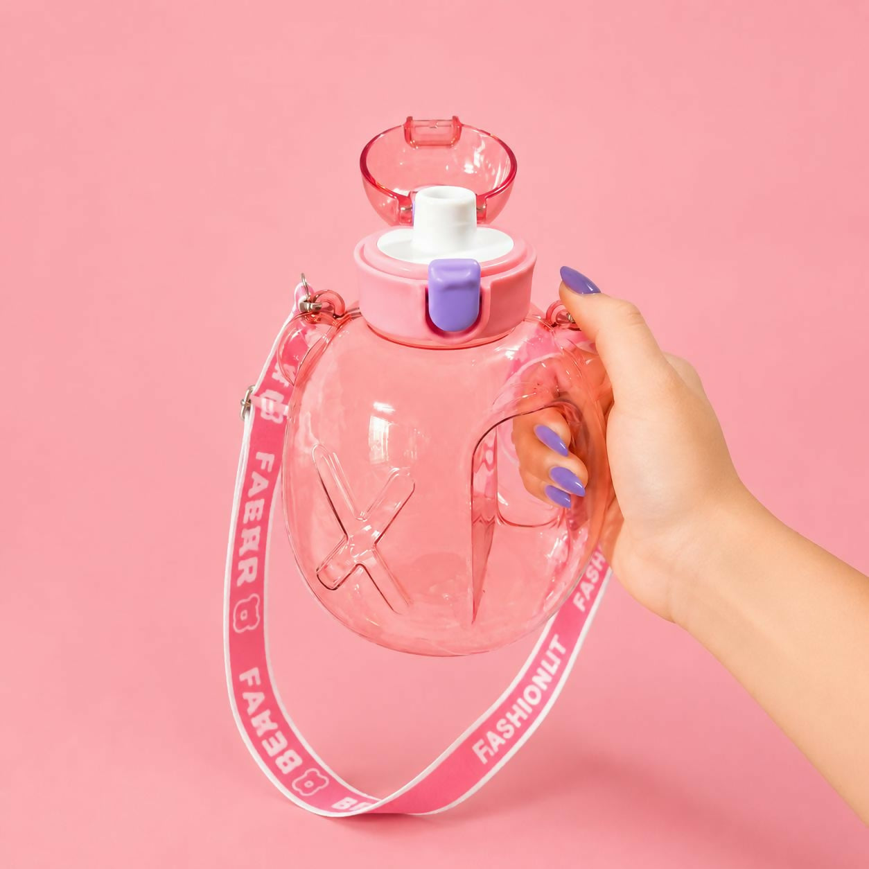 ALVENZA Kids Bear-Shaped Water Bottle – Fun, Leak-Resistant & Portable