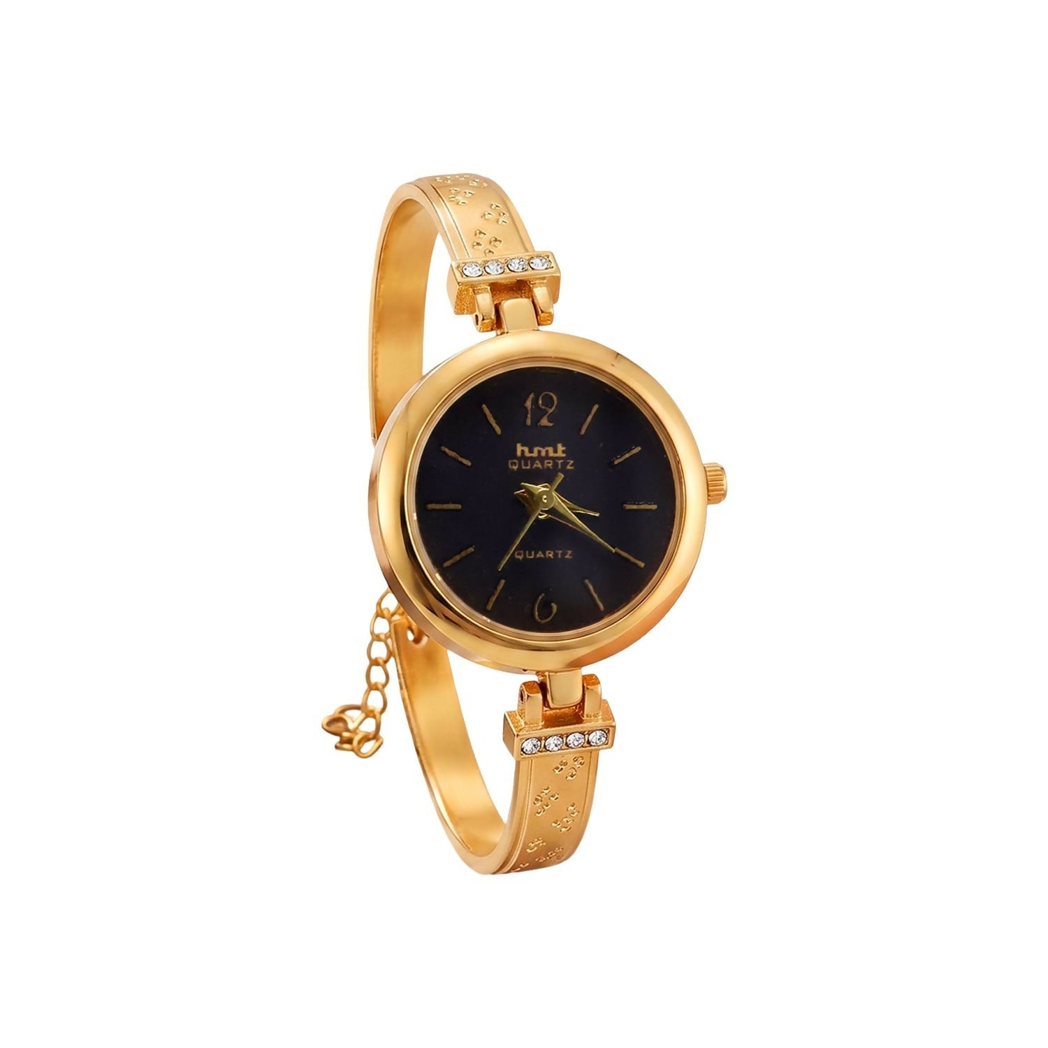 Elegant Golden Charm Bracelet Watch – Stylish & Versatile Accessory