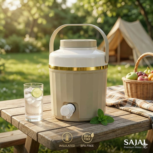 ALVENZA Water Jug Insulated – Keeps Drinks Hot & Cold for Hours