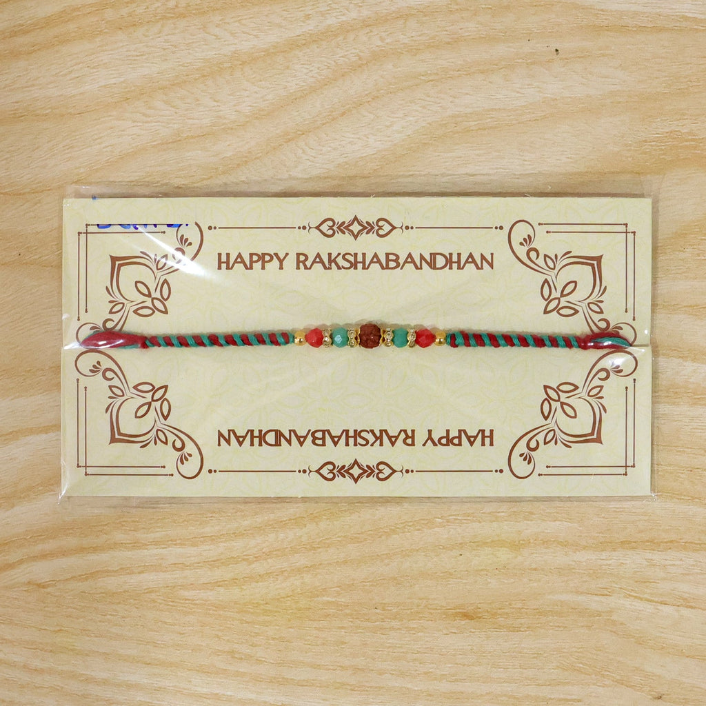 ALVENZA Multicolor Kids Charm Rakhi with Bright Beads and Cheerful Raksha Bandhan Beauty