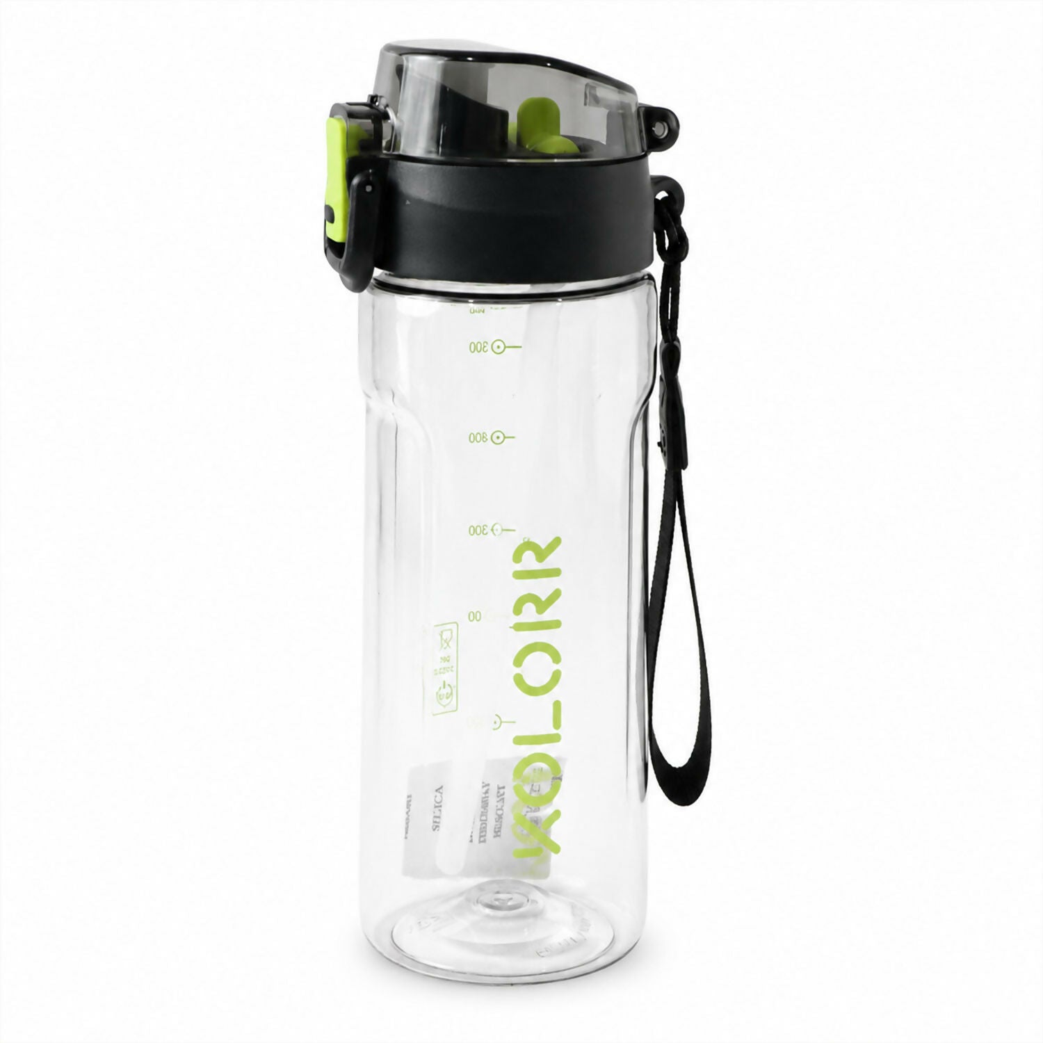 ALVENZA KOLORR Leakproof Sports Sipper Water Bottle with Straw & Lock Lid (630ML)