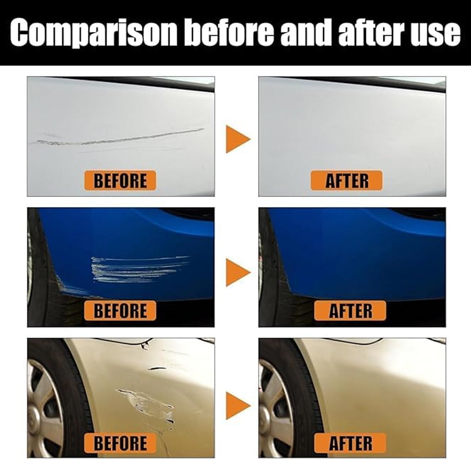 ALVENZA Car Scratch Removal Wax – Restore Shine & Remove Scratches 60ml