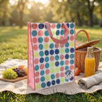 Carry Hand Bag Spacious, Reusable & Eco-friendly Design - Detail View 7