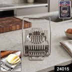 Stainless Steel Egg Slicer Neat, Even Slices Every Time - Side View