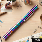 Magnetic Pen Fidget Spinner & Stress Relief Metal Pen | InkGlow - Side View