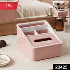 Plastic Multipurpose Storage Organizer Box Space-Saving & Durable - Side View