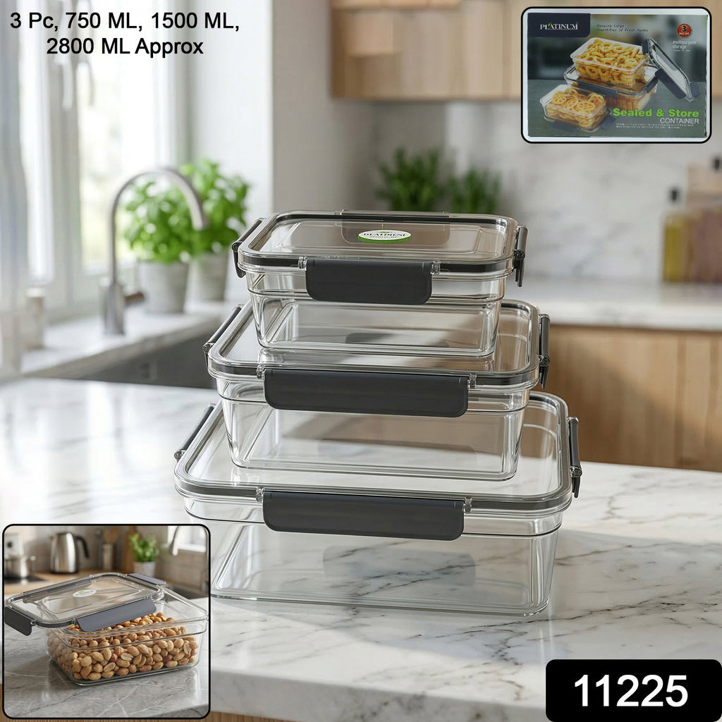ALVENZA Plastic Airtight Food Storage Container Set – Keep Food Fresh and Organized