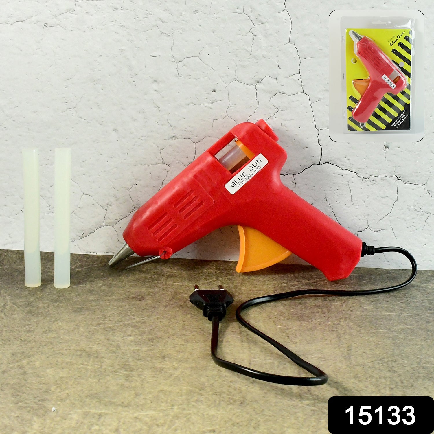 ALVENZA Hot Melt Glue Gun 60W – Professional Craft & Repair Tool | Craftily
