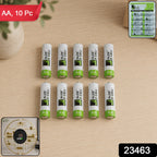 ALVENZA AA Heavy Duty Dry Battery Cells – Long Lasting Power Pack with 10 Units