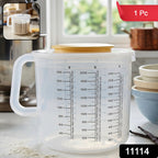 Plastic Measurement Storage Box Large Capacity & Secure Lid - Side View
