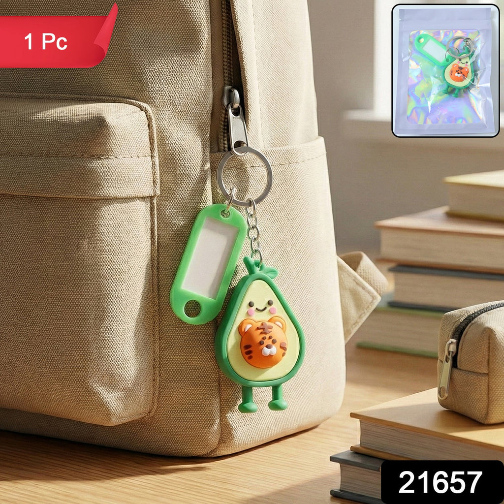 ALVENZA Cartoon Character Keychain – Decorative ID Tag Accessory