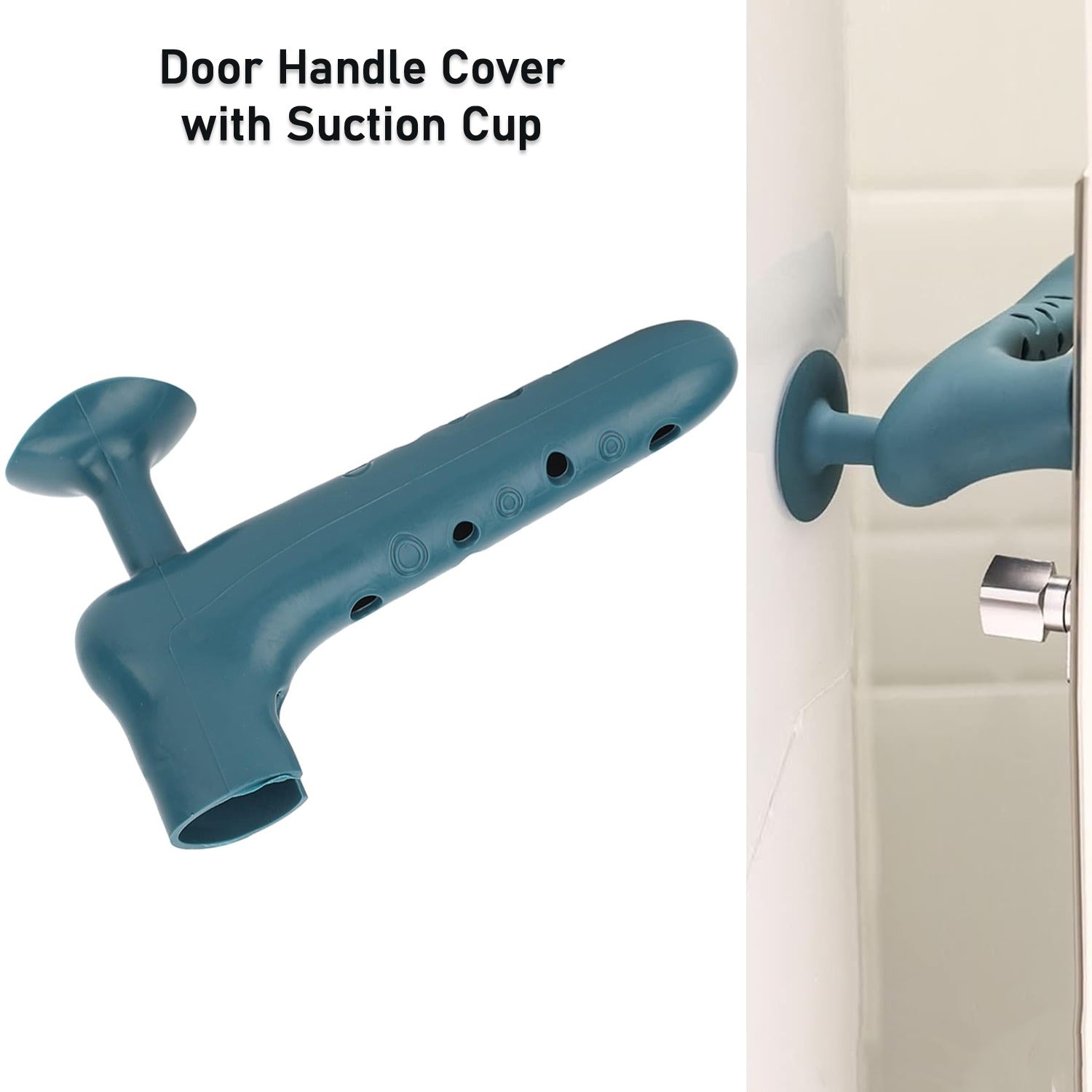 Silicone Door Handle Cover Quiet & Anti-Static Protection | Safelix