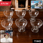 ALVENZA Unbreakable Creamy Dessert Bowls – Elegant, Durable & Crystal Clear