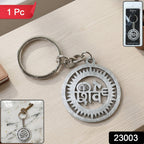 ALVENZA Shiv Keychain – Durable Metal Religious Accessory for Daily Use