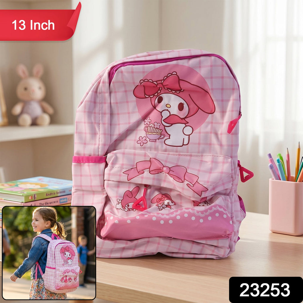 ALVENZA Kids Backpack – Adorable My Melody Design with Bow & Bunny