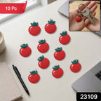 ALVENZA Red Apple Keychain – Cute & Versatile Bag Charm for Gifts