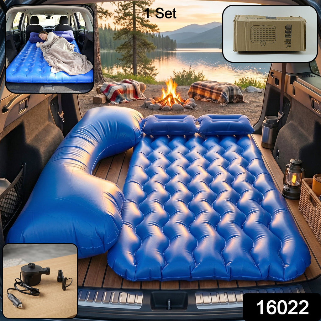 ALVENZA Car Air Mattress Bed Set – Portable Comfort for Travel & Camping, Car Sofa