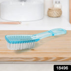 Scrubbing Brush Multi-Purpose Shoe & Clothes Cleaner | Velvet Wipe - Side View