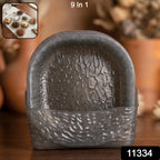 9 in 1 Snack Serving Plates Multipurpose Organizer for Parties - Side View