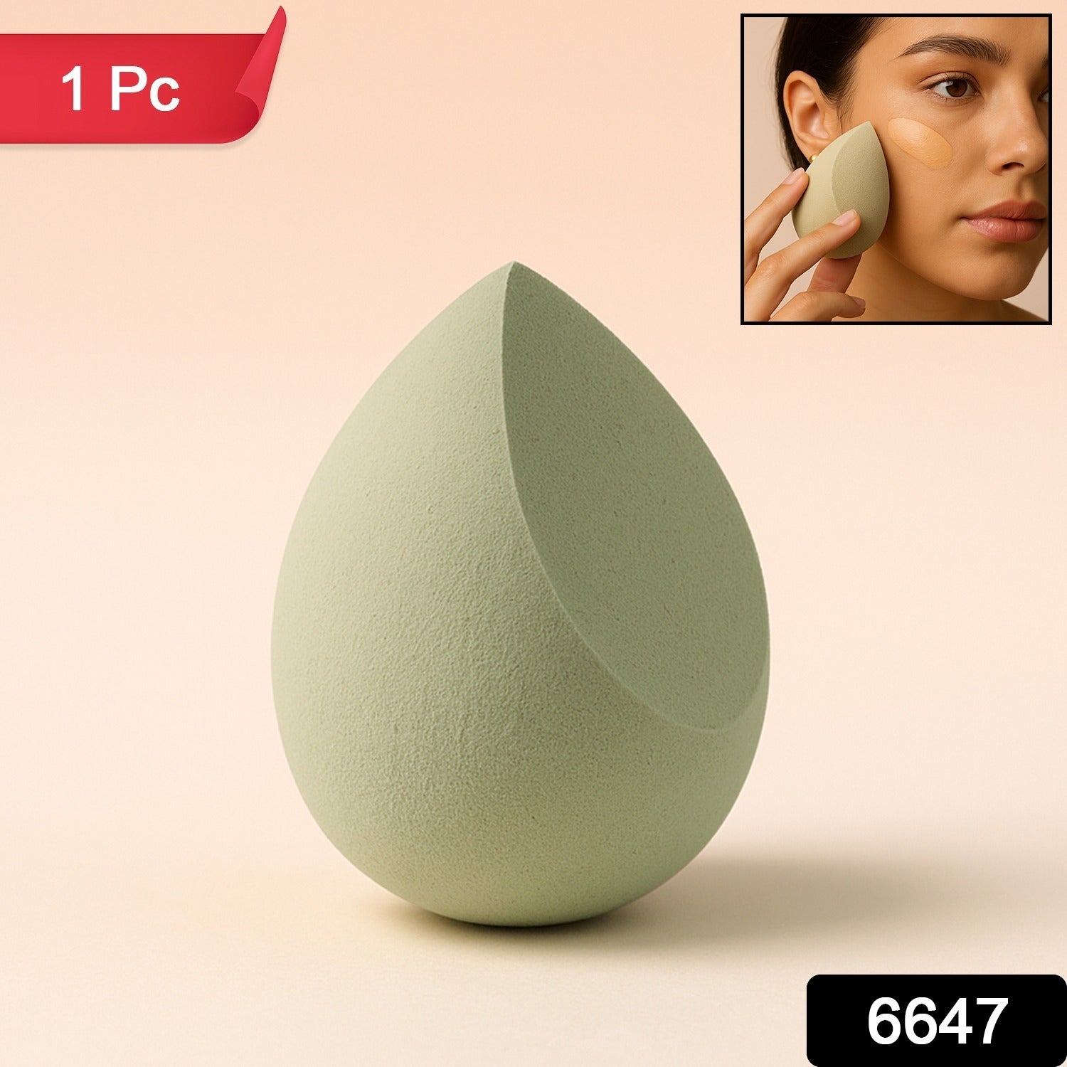 Makeup Sponge Flawless Blending & Soft Texture | BeautyBare - Front View
