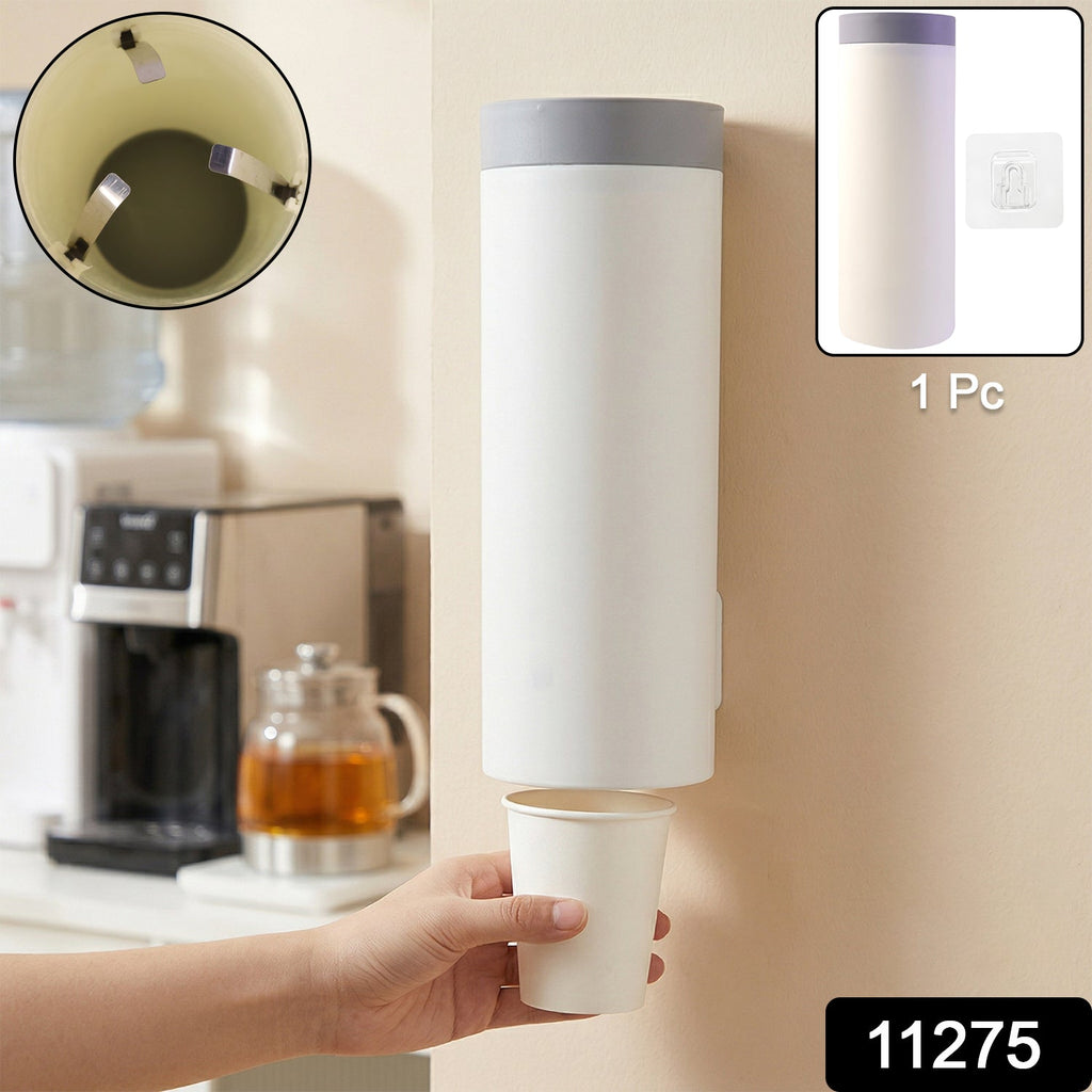 ALVENZA Wall Mounted Cup Holder – Space-Saving Dispenser for Hygienic Storage