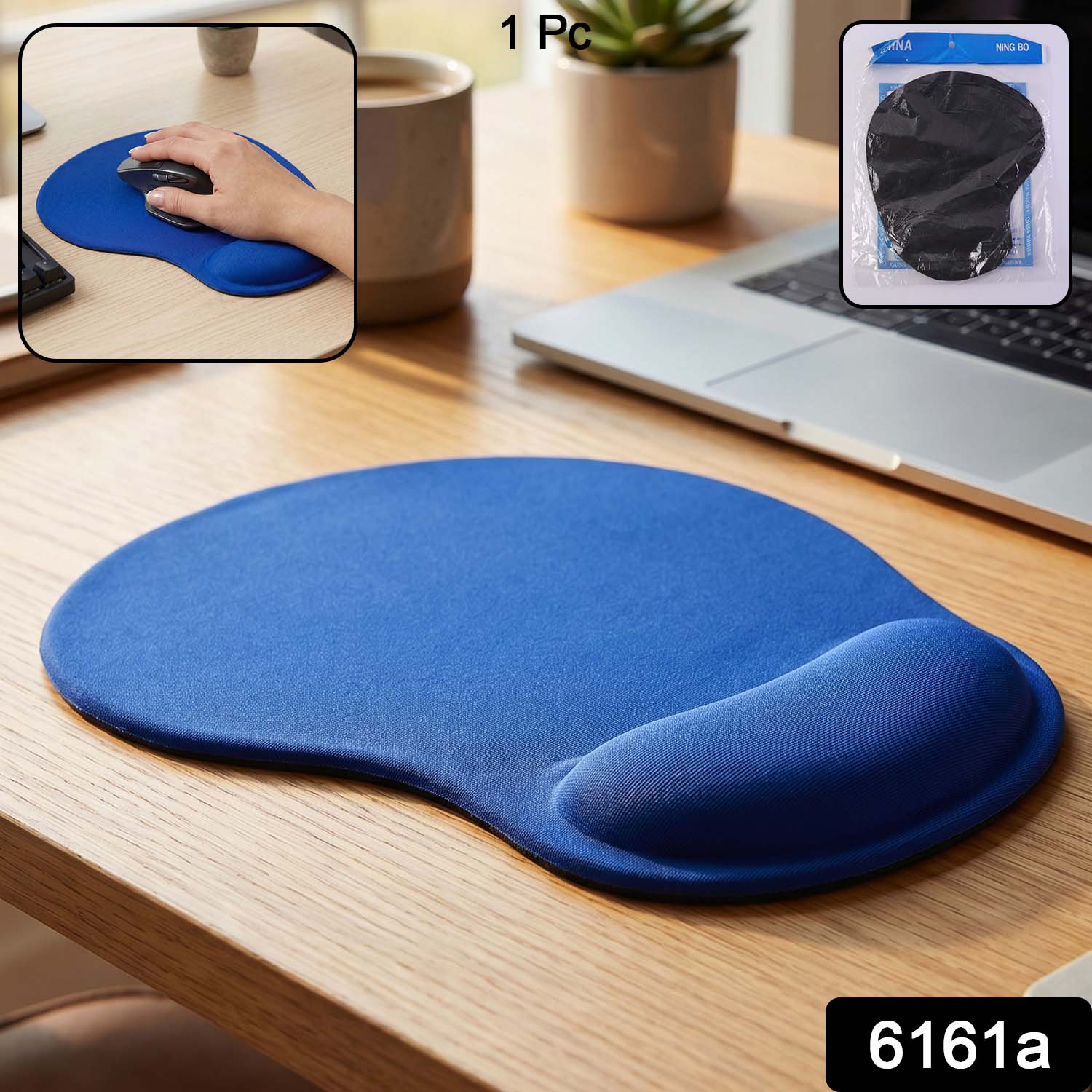 ALVENZA Ergonomic Wrist Rest – Soft Cushion Mouse Pad | Compshop